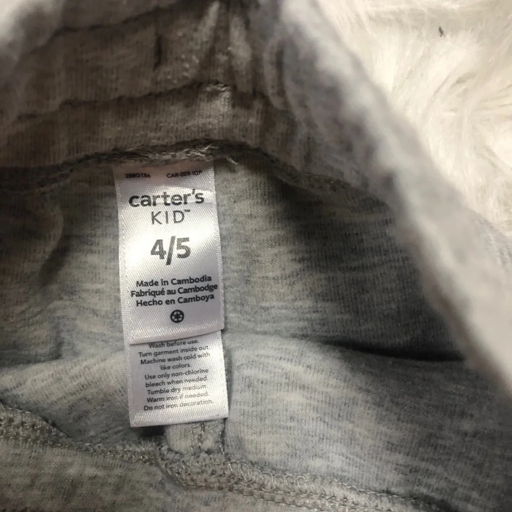 Carter’s sweatpants sz 4/5
